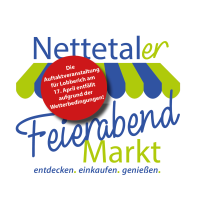 Absage für den Auftakt der Nettetaler Feierabendmärkte in Lobberich