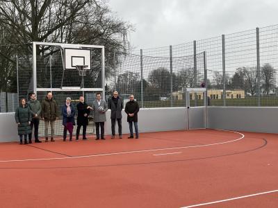 Neues Multisportfeld in Schaag eröffnet