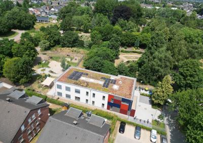 Stadt Nettetal plant Großtagespflege und zweites Familienzentrum Luftbild