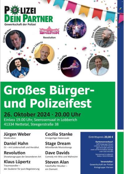 Großes Bürger- und Polizeifest