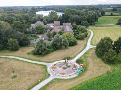 Spatenstich am Mühlenplatz