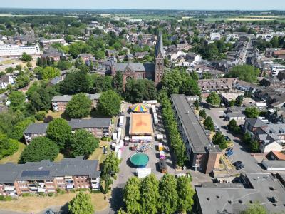 Luftbild Lobberich Kirmes