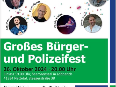 Großes Bürger- und Polizeifest