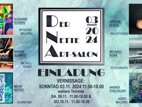 Ausstellung 3. DNA - DerNetteArt-Salon