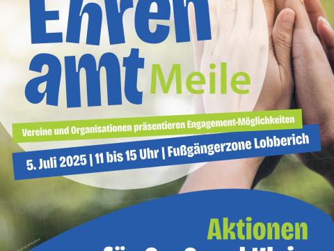 Nettetaler Ehrenamt-Meile 2025 Plakat